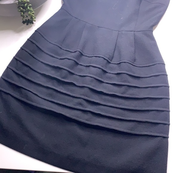 Madewell Little black a line sleeveless tea dress women’s 2 small chic - Picture 4 of 6